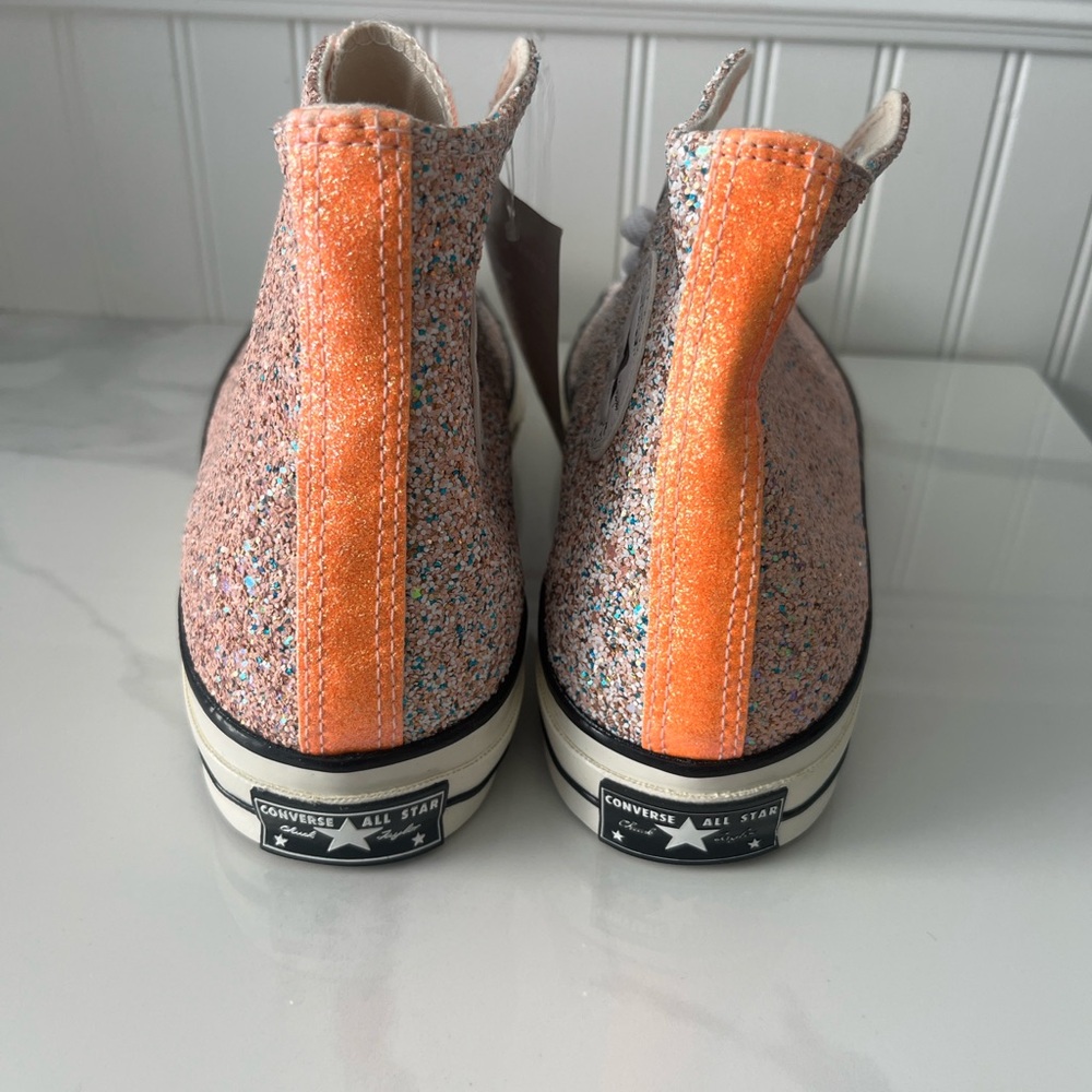 JW Anderson x Converse Glitter High-Top Sneakers - Picture 3 of 5